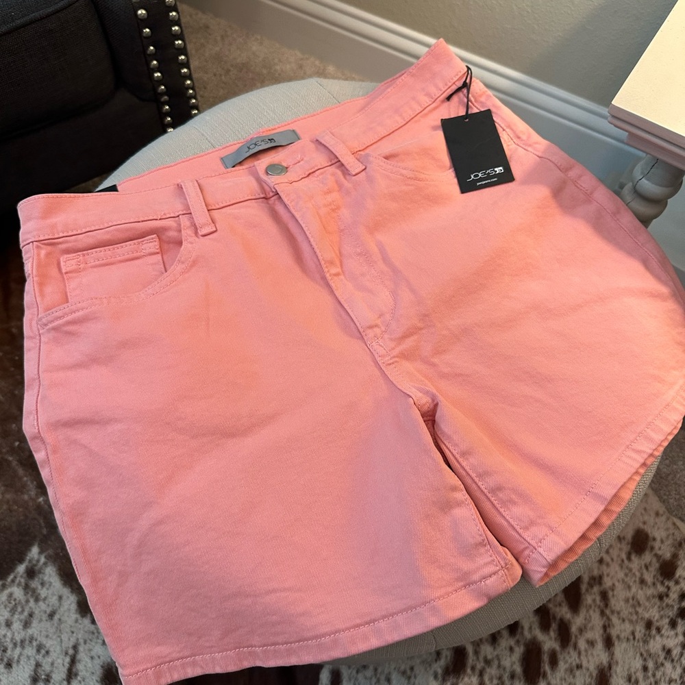 🌹NWT Joe's Jeans Women's Pink Shorts sz 29